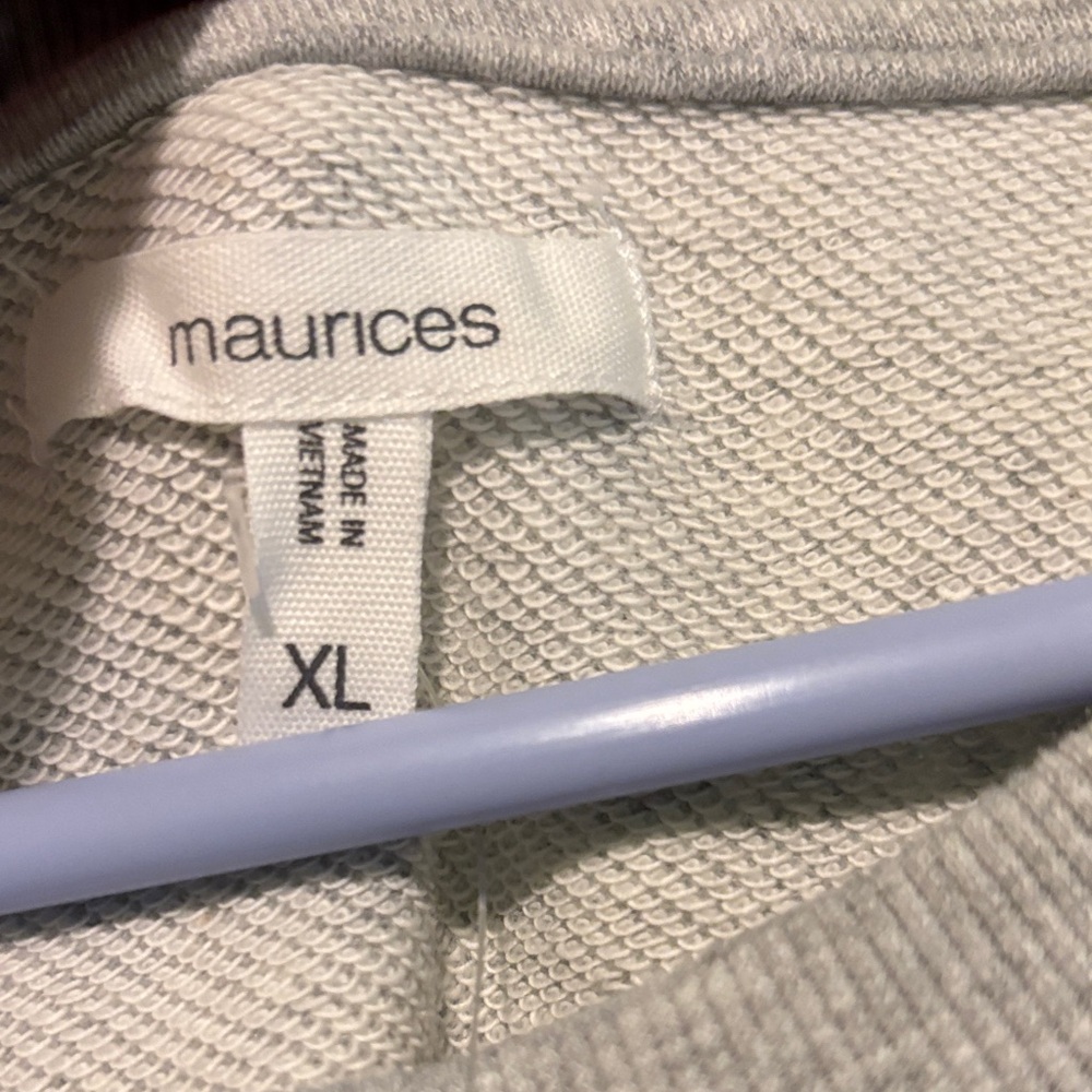Maurices Gray Sweater with Cozy Season Design - Picture 4 of 5